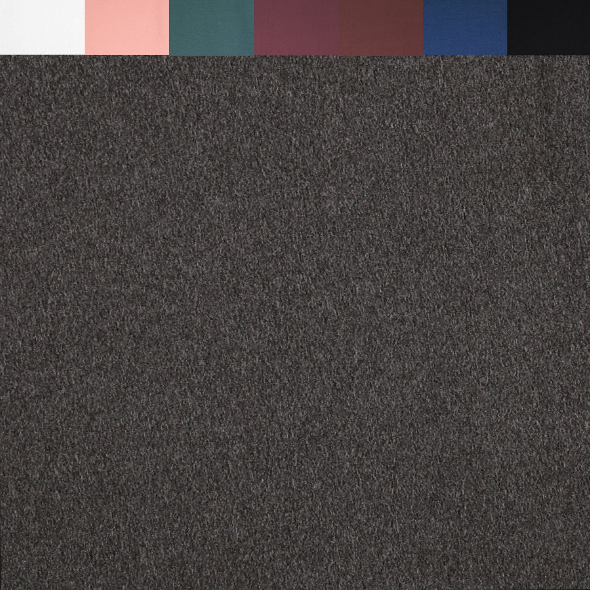 FabricLA DTY Double Brushed Poly Spandex Knit Fabric – Charcoal - Prismatic Fiber Arts