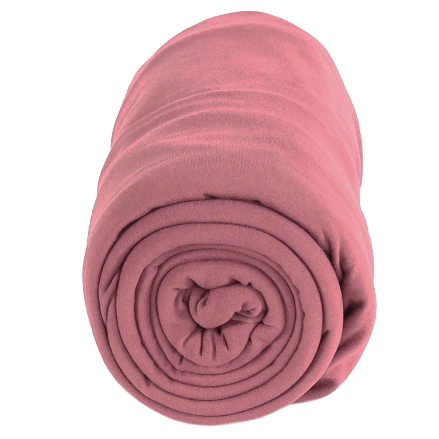 FabricLA DTY Double Brushed Polyester Spandex Knit Fabric | Mauve - Prismatic Fiber Arts