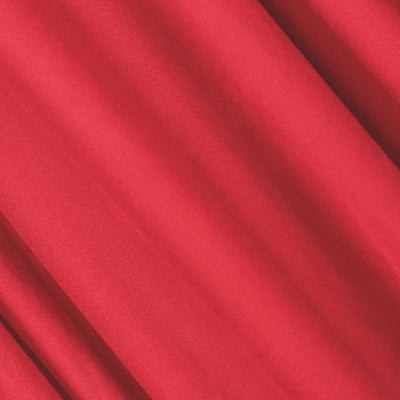 FabricLA DTY Double Brushed Polyester Spandex Knit Fabric | Red - Prismatic Fiber Arts