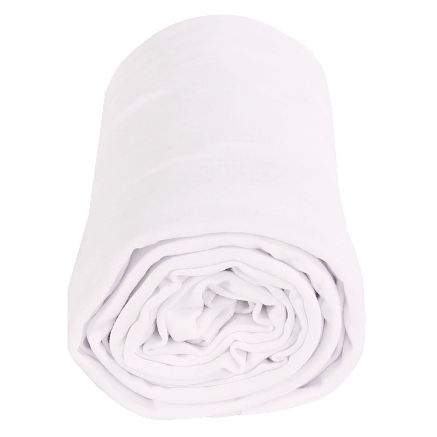 FabricLA DTY Double Brushed Poly Spandex Knit Fabric – White - Prismatic Fiber Arts