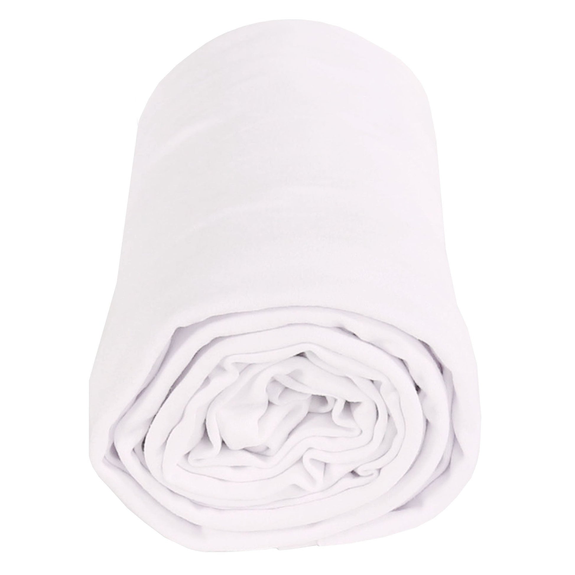 FabricLA DTY Double Brushed Poly Spandex Knit Fabric – White - Prismatic Fiber Arts
