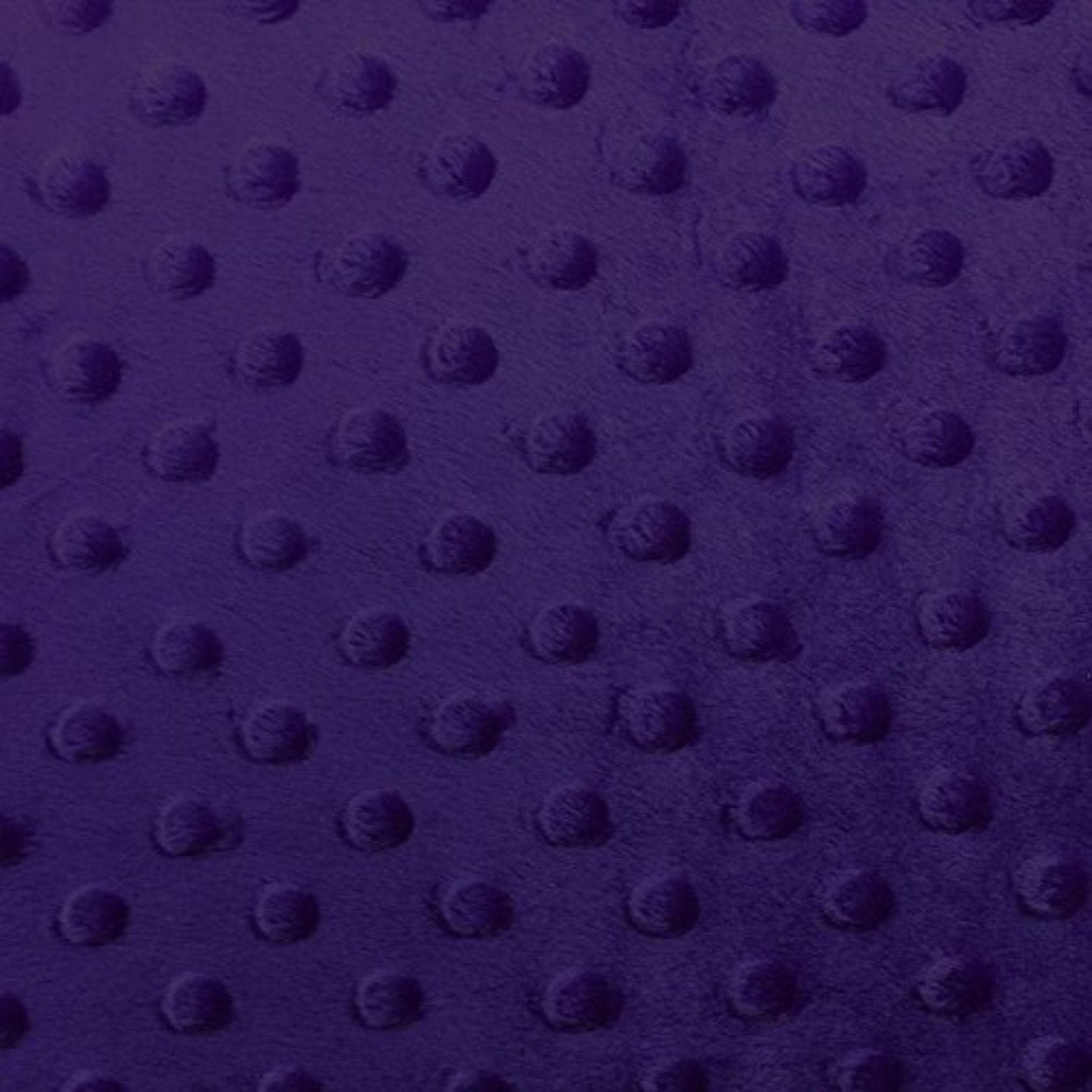 Minky Dimple Dot Faux Fur Fabric - Prismatic Fiber Arts