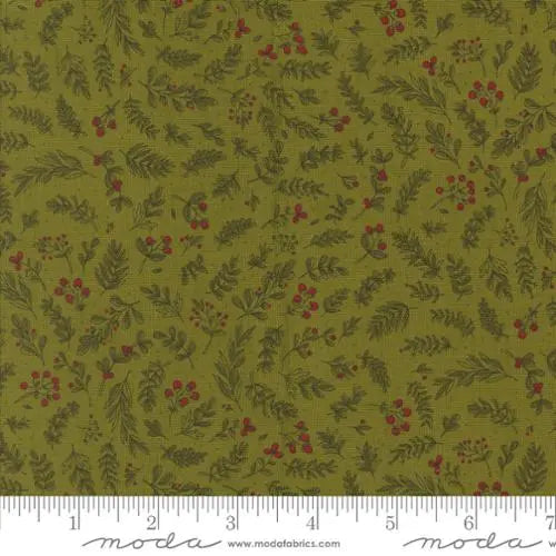 Dark Green Emmitt And Ivy Holly Blenders 44"/45" Fabric Per Yard - Prismatic Fiber Arts