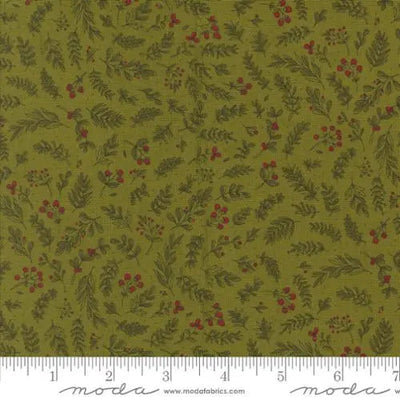Dark Green Emmitt And Ivy Holly Blenders 44"/45" Fabric Per Yard - Prismatic Fiber Arts