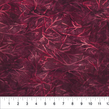 Dark Red Twiggy B83701-25 Wideback Fabric per Yard - Prismatic Fiber Arts