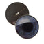Dark Gray Ostrich Sew-On Button Glass Eyes - Prismatic Fiber Arts