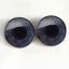 Dark Gray Ostrich Sew-On Button Glass Eyes - Prismatic Fiber Arts