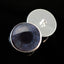 Dark Gray Ostrich Sew-On Button Glass Eyes - Prismatic Fiber Arts