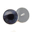 Dark Gray Ostrich Sew-On Button Glass Eyes - Prismatic Fiber Arts