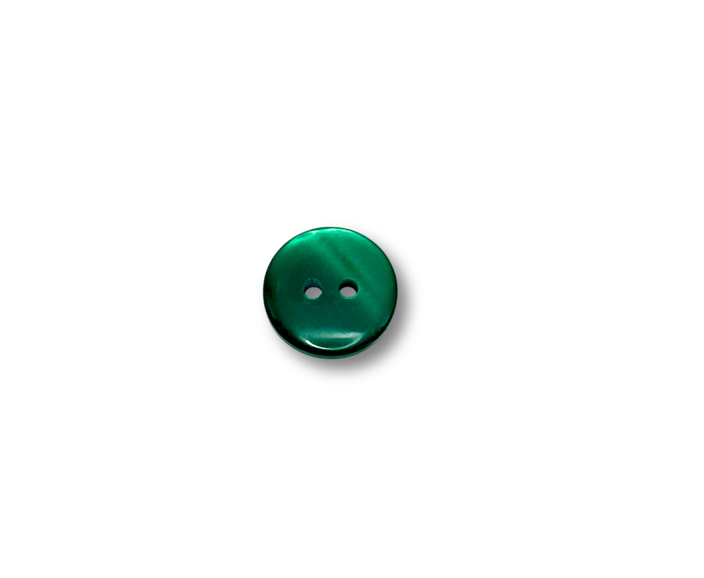 Faux Mother of Pearl Round - 14MM Button - Prismatic Fiber Arts