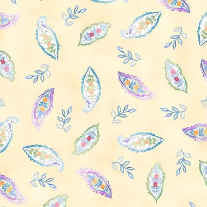 Daydreams Small Leaves 44"/45" Fabric Per Yard - Prismatic Fiber Arts