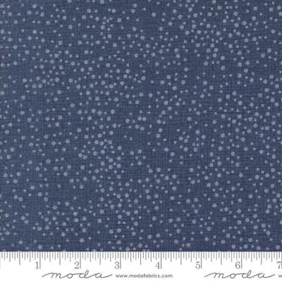 Dotty Thatched Navy 44"/45" Fabric Per Yard - Prismatic Fiber Arts