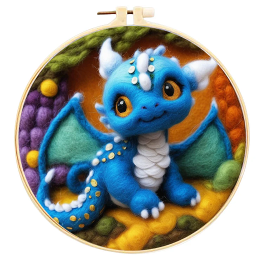 2D Needle Felting Kits - Prismatic Fiber Arts