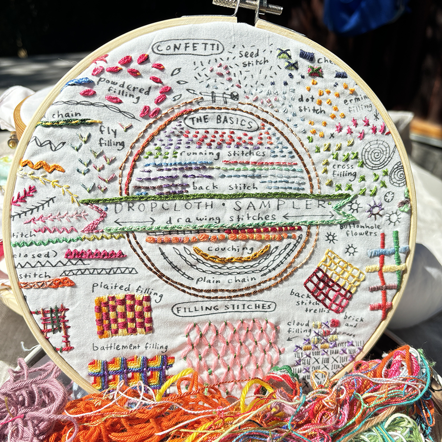 Drawing Stitches Embroidery Kit - Prismatic Fiber Arts