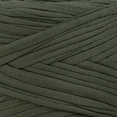 Recycled T-Shirt Fabric Yarn - Eucalyptus Color - Prismatic Fiber Arts