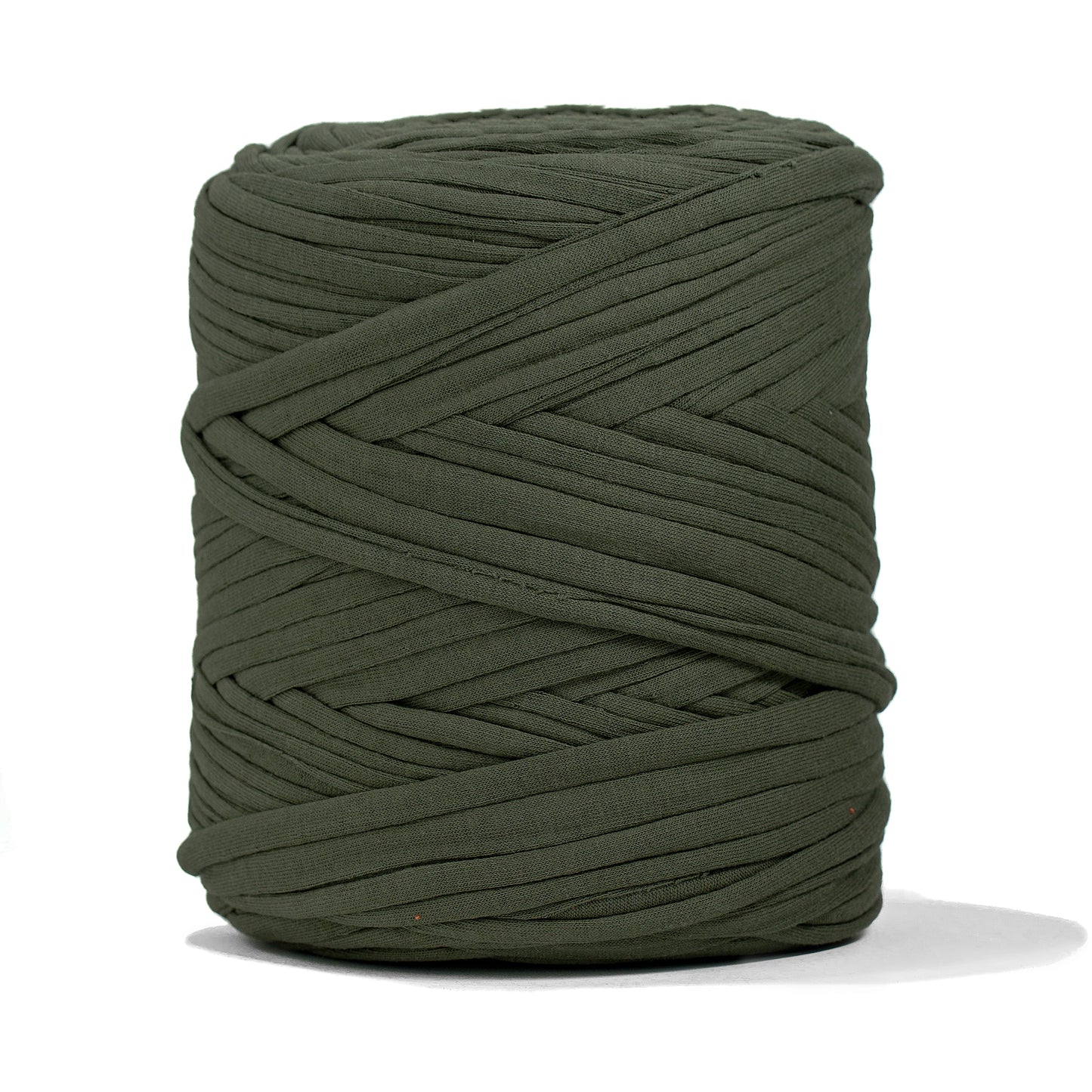 Recycled T-Shirt Fabric Yarn - Eucalyptus Color - Prismatic Fiber Arts