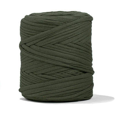 Recycled T-Shirt Fabric Yarn - Eucalyptus Color - Prismatic Fiber Arts