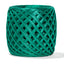 Fabric Yarn Metallic T-Shirt Yarn Emerald Color - Prismatic Fiber Arts