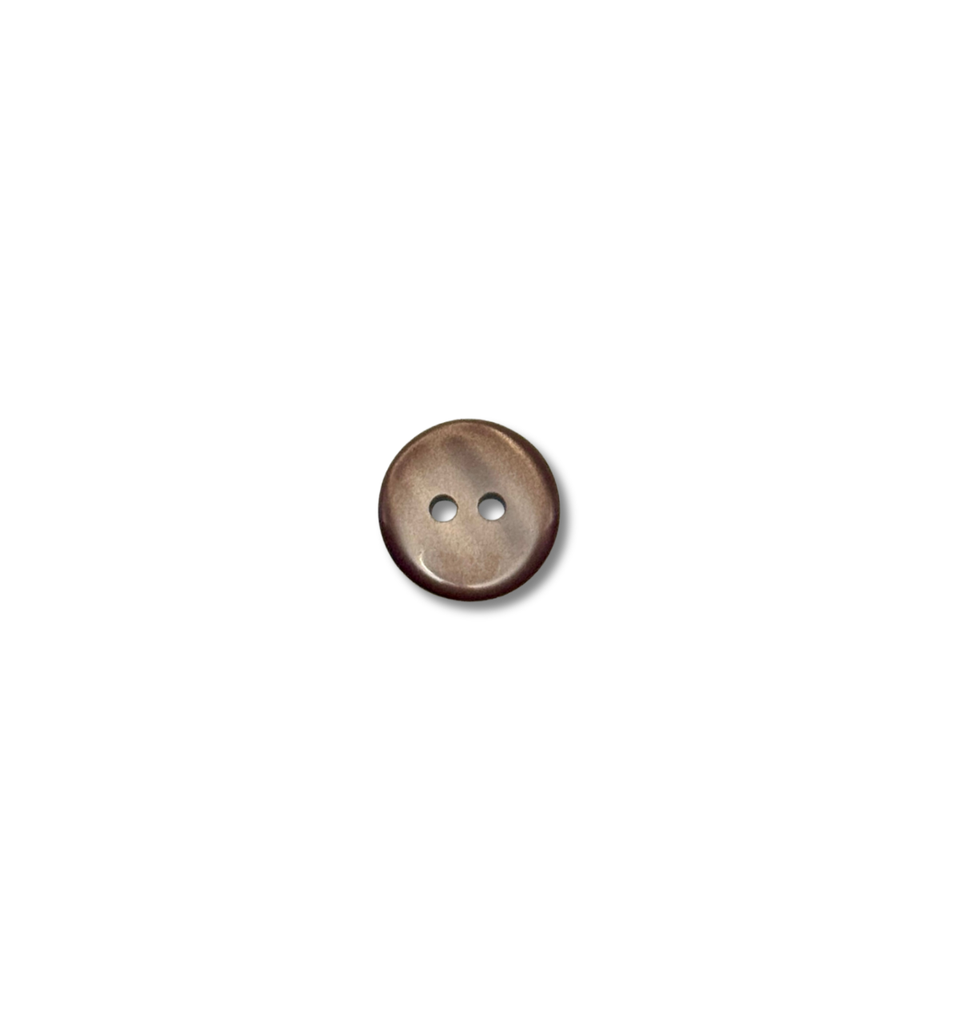 Faux Mother of Pearl Round - 10MM Button - Prismatic Fiber Arts