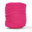 Recycled T-Shirt Fabric Yarn - Raspberry Color - Prismatic Fiber Arts
