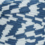 Printed Recycled T-Shirt Fabric Yarn - Geometric Blue - Prismatic Fiber Arts