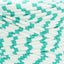 Printed Recycled T-Shirt Fabric Yarn - Green Light - Prismatic Fiber Arts