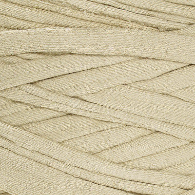 Recycled T-Shirt Fabric Yarn - Khaki Color - Prismatic Fiber Arts