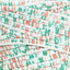 Printed Recycled T-Shirt Fabric Yarn - Tutti Frutti - Prismatic Fiber Arts