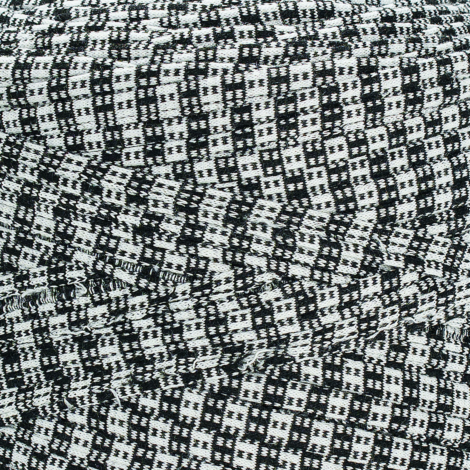 Printed Recycled T-Shirt Fabric Yarn - Zebra - Prismatic Fiber Arts
