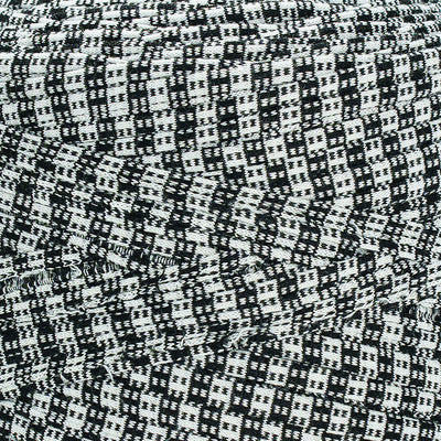 Printed Recycled T-Shirt Fabric Yarn - Zebra - Prismatic Fiber Arts
