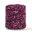 Printed Recycled T-Shirt Fabric Yarn - Grape - Prismatic Fiber Arts