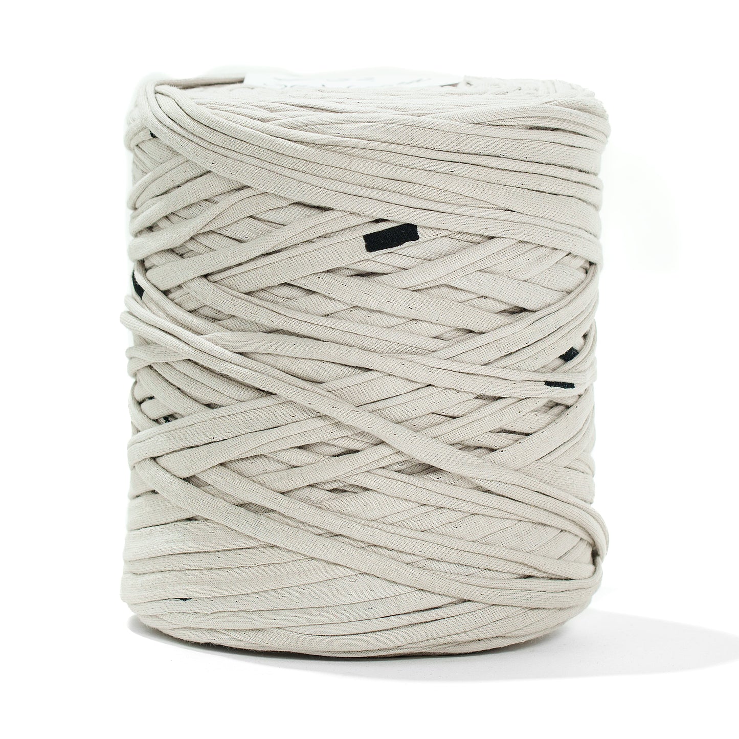 Printed Recycled T-Shirt Fabric Yarn - Gray Goose - Prismatic Fiber Arts