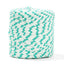Printed Recycled T-Shirt Fabric Yarn - Green Light - Prismatic Fiber Arts