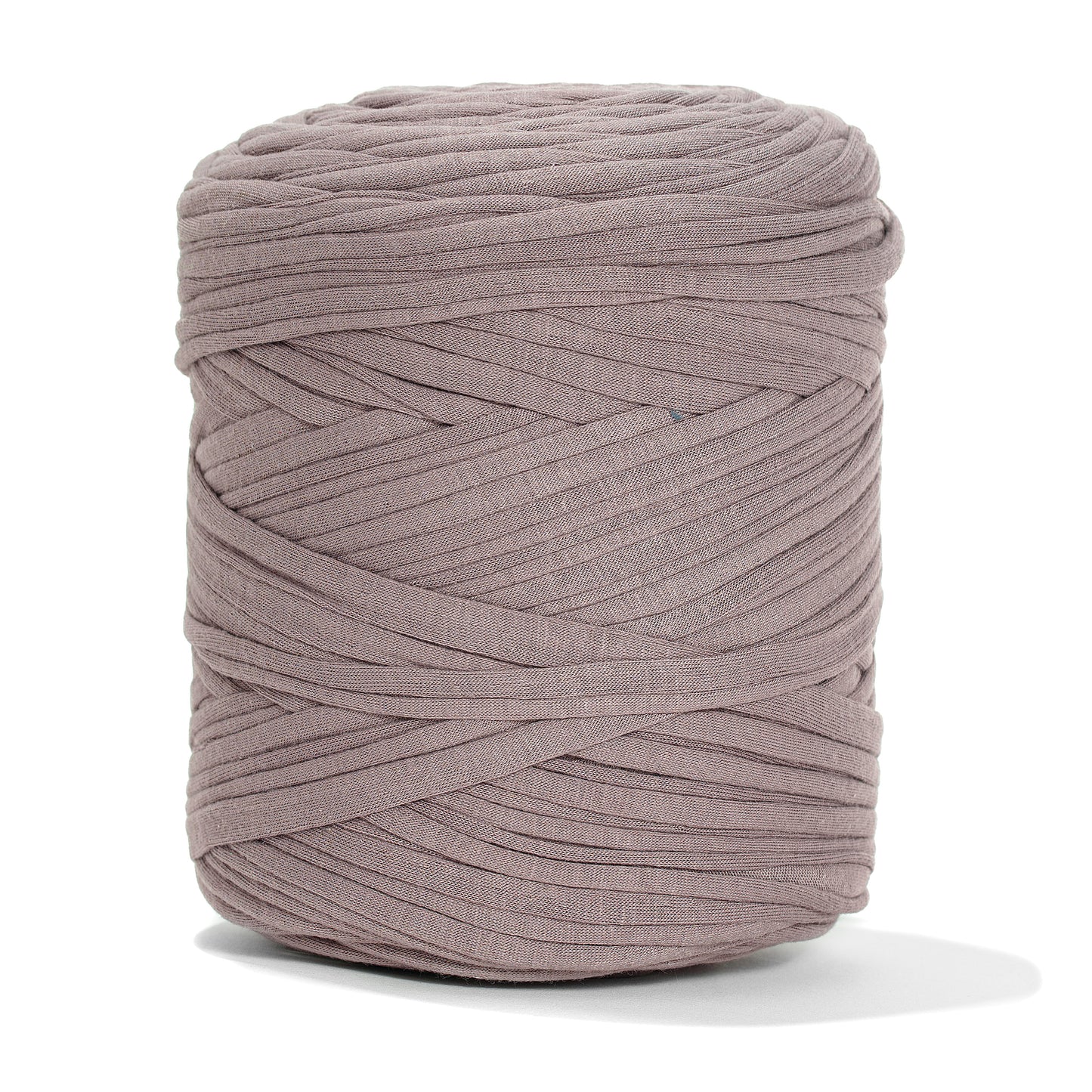 Recycled T-Shirt Fabric Yarn - Mink Color - Prismatic Fiber Arts