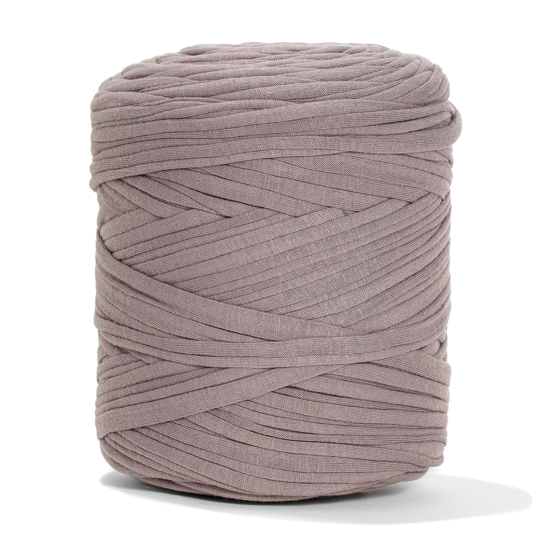 Recycled T-Shirt Fabric Yarn - Mink Color - Prismatic Fiber Arts