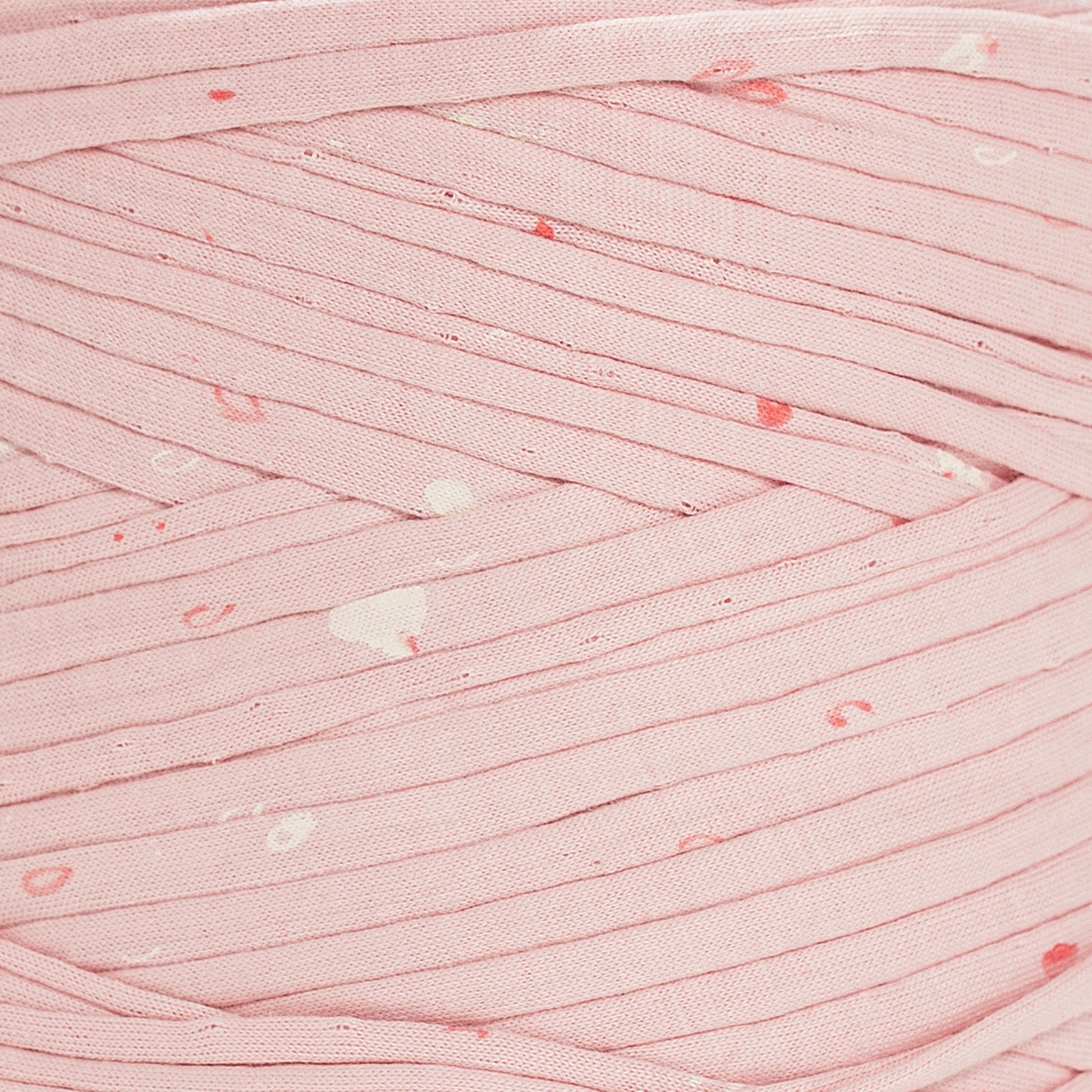 Printed Recycled T-Shirt Fabric Yarn - Cotton Candy - Prismatic Fiber Arts