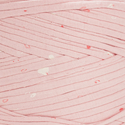 Printed Recycled T-Shirt Fabric Yarn - Cotton Candy - Prismatic Fiber Arts