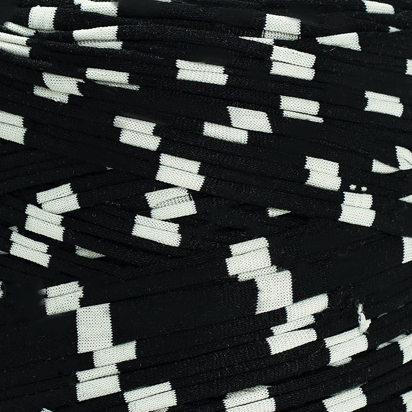 Printed Recycled T-Shirt Fabric Yarn - Fox - Prismatic Fiber Arts