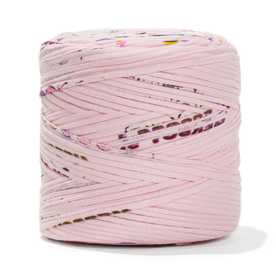 Printed Recycled T-Shirt Fabric Yarn - Petal Dream - Prismatic Fiber Arts