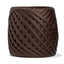 Fabric Yarn Leather T-Shirt Yarn Chocolate Color - Prismatic Fiber Arts