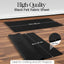 Black Acrylic Felt Fabric – 72" Wide, 1.6mm Thick | FabricLA by the Yard - Prismatic Fiber Arts