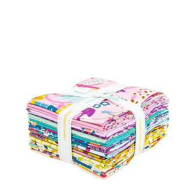 The Genesis of a Journey Fat Quarter Bundle - Prismatic Fiber Arts