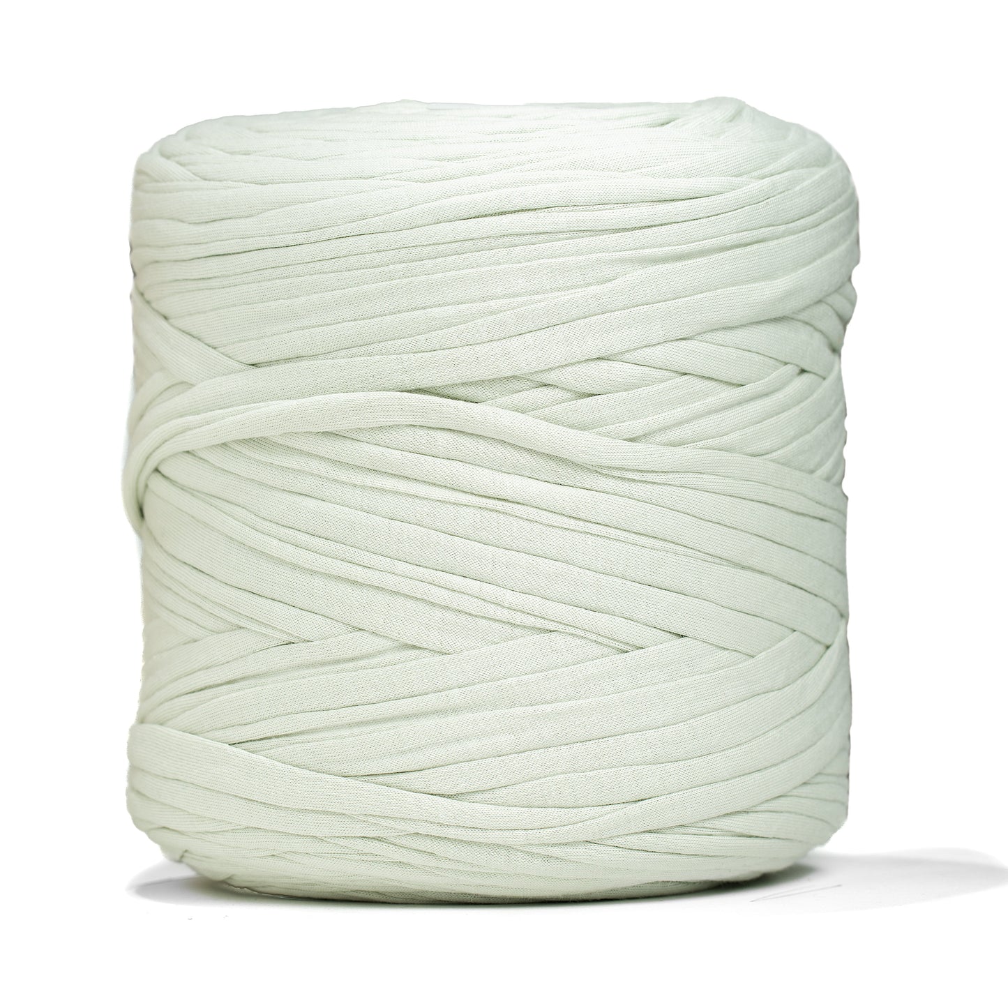 Recycled T-Shirt Fabric Yarn - Fresh Mint Color - Prismatic Fiber Arts