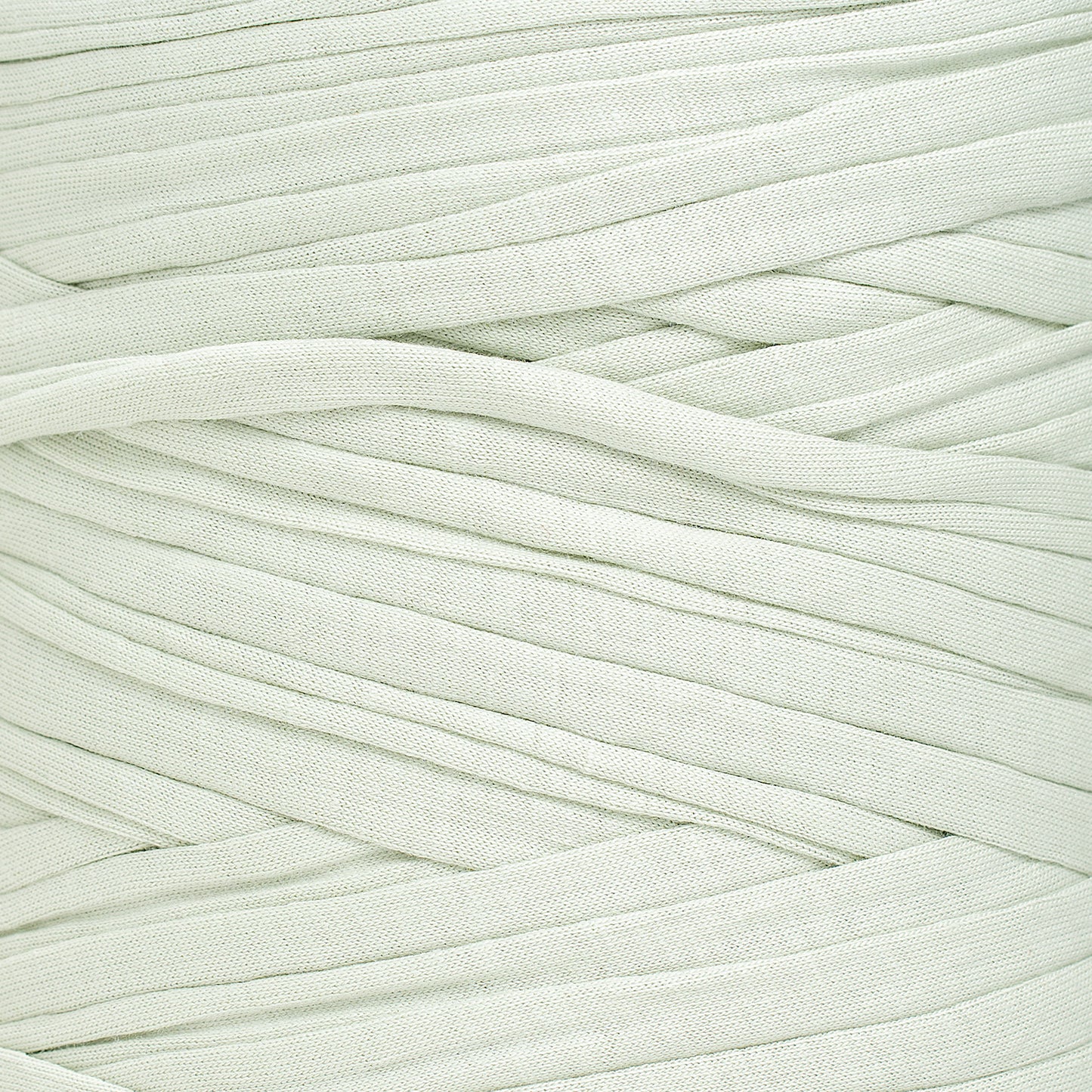 Recycled T-Shirt Fabric Yarn - Fresh Mint Color - Prismatic Fiber Arts