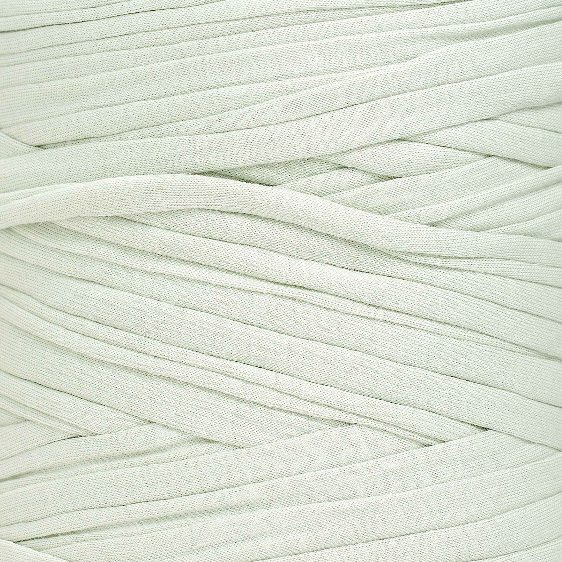 Recycled T-Shirt Fabric Yarn - Fresh Mint Color - Prismatic Fiber Arts