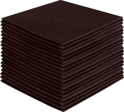 FabricLA Acrylic Felt Craft Sheet Packs – Brown | Soft 100% Acrylic Felt Sheets for DIY & Crafts - Prismatic Fiber Arts