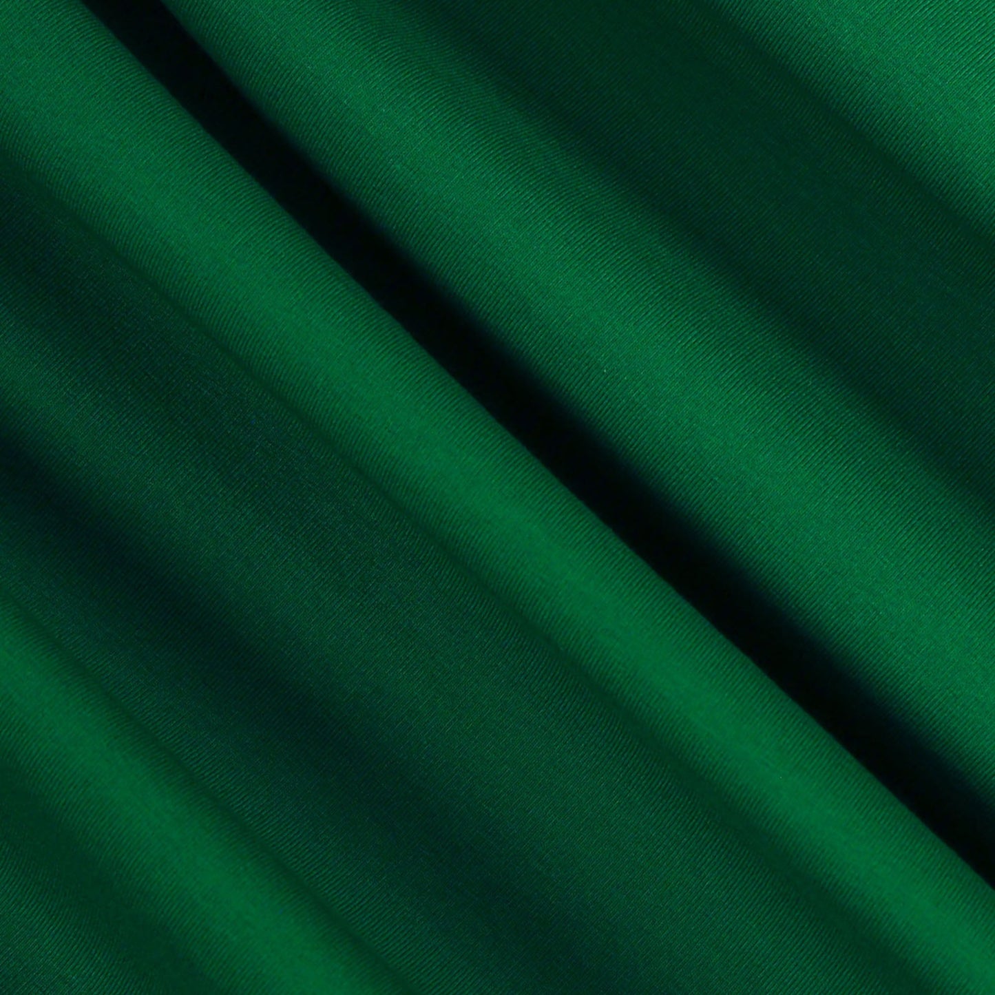 Cotton Spandex Jersey Knit Fabric 190 GSM | Kelly Green | Made in Turkey - Prismatic Fiber Arts