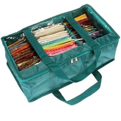Fat Quarter Bag with See Through Top - Prismatic Fiber Arts