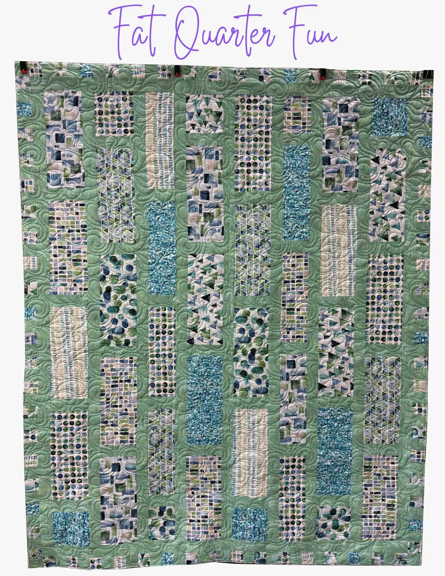 Fat Quarter Fun Quilt Pattern - Digital Download - Prismatic Fiber Arts