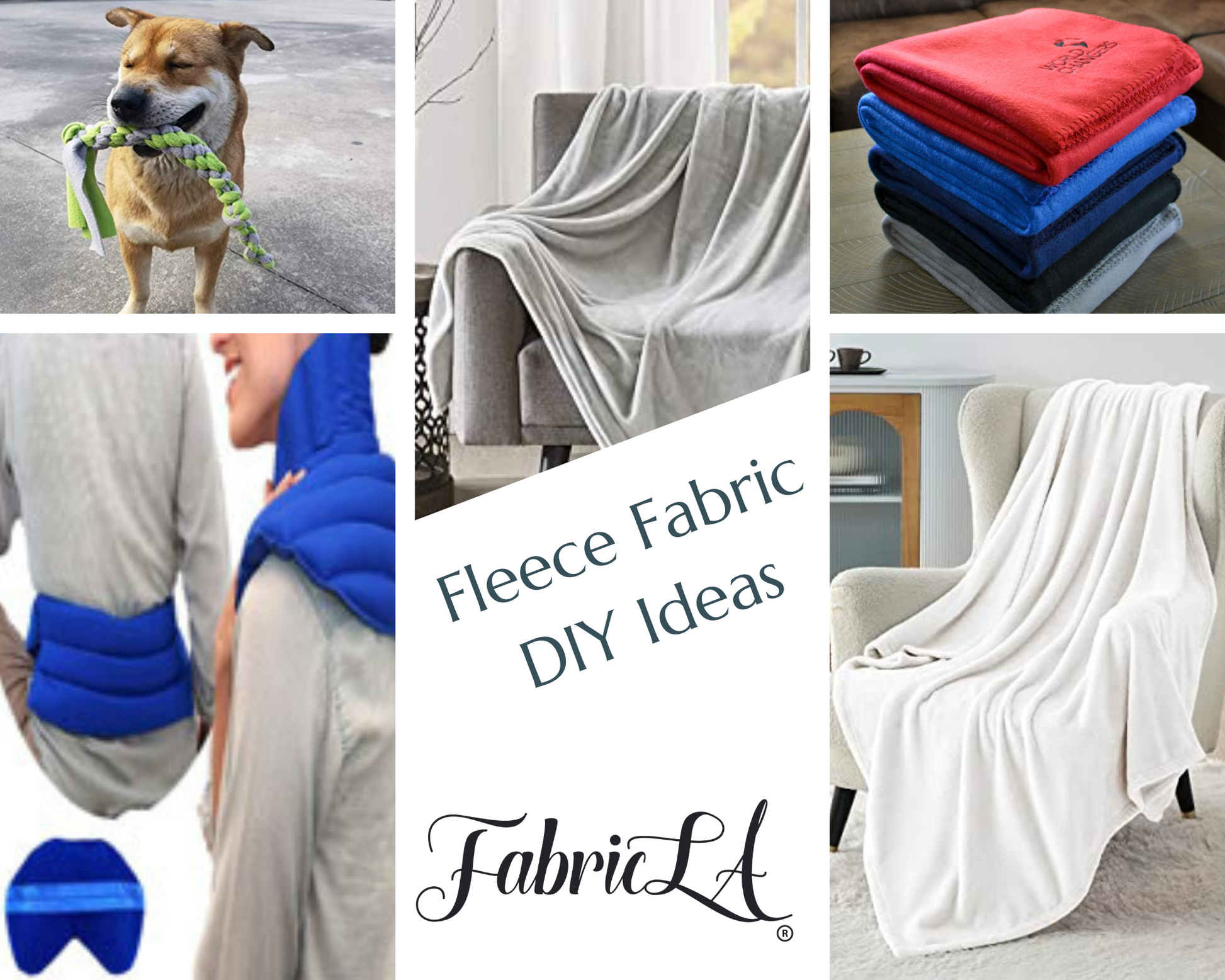 Fleece Fabric By The Yard | American Flag - Prismatic Fiber Arts
